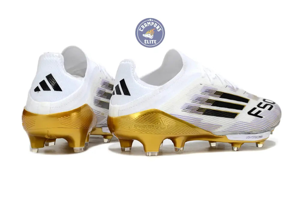 F50 + Lacets FG Road to Glory - Blanc/Noir/Doré