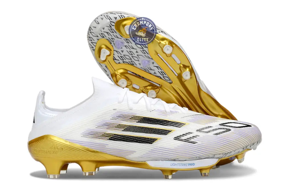 F50 + Lacets FG Road to Glory - Blanc/Noir/Doré