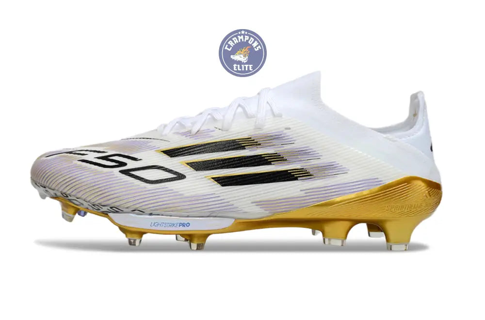 Image of F50 + Lacets FG Road to Glory - Blanc/Noir/Doré