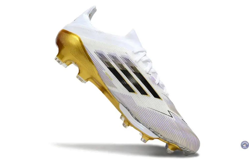 Image of F50 + Lacets FG Road to Glory - Blanc/Noir/Doré