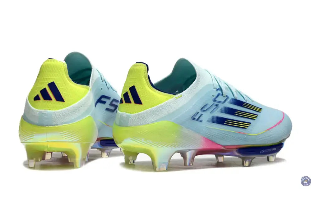 Image of F50 + Lacets FG Stellar Icon - Almost Blue/Bleu/Jaune