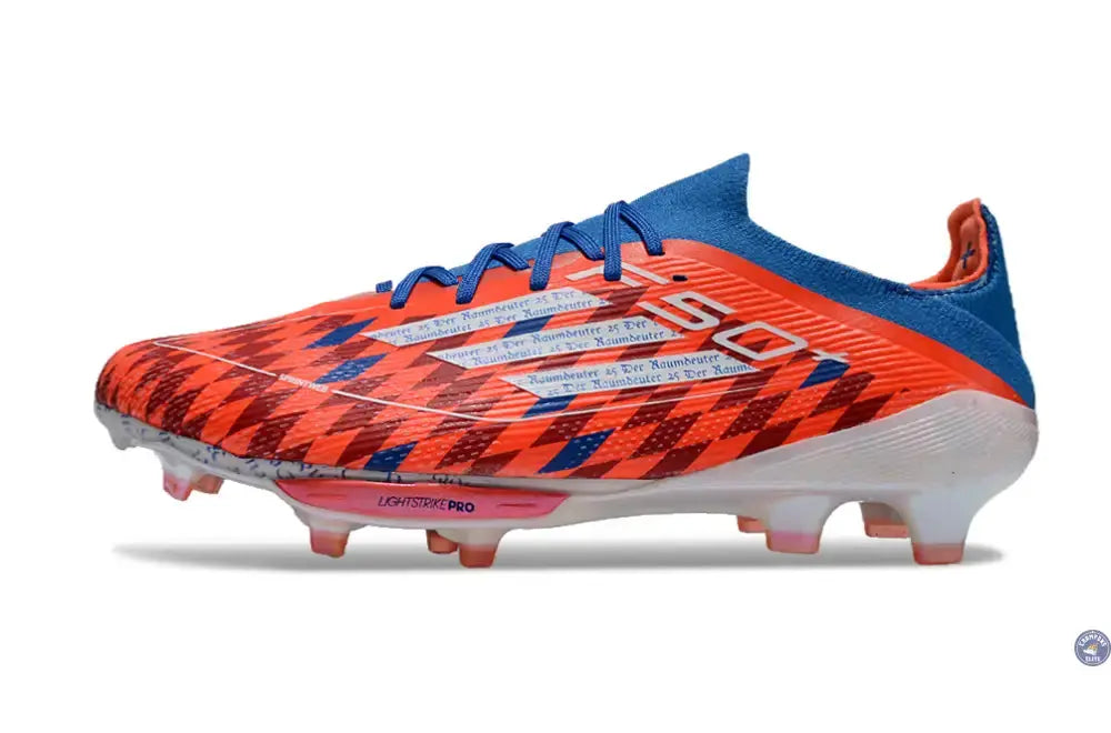 Image of F50 + Lacets FG Thomas Müller Raumdeuter - Rouge/Blanc/Bleu ÉDITION LIMITÉE