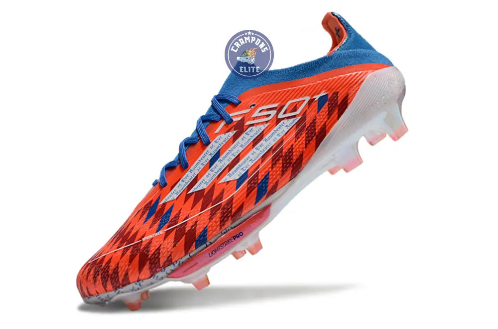 Image of F50 + Lacets FG Thomas Müller Raumdeuter - Rouge/Blanc/Bleu ÉDITION LIMITÉE