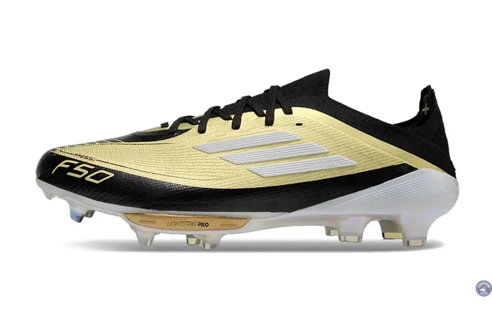 Image of F50 + Lacets FG Triunfo Dorado - Doré/Blanc/Noir