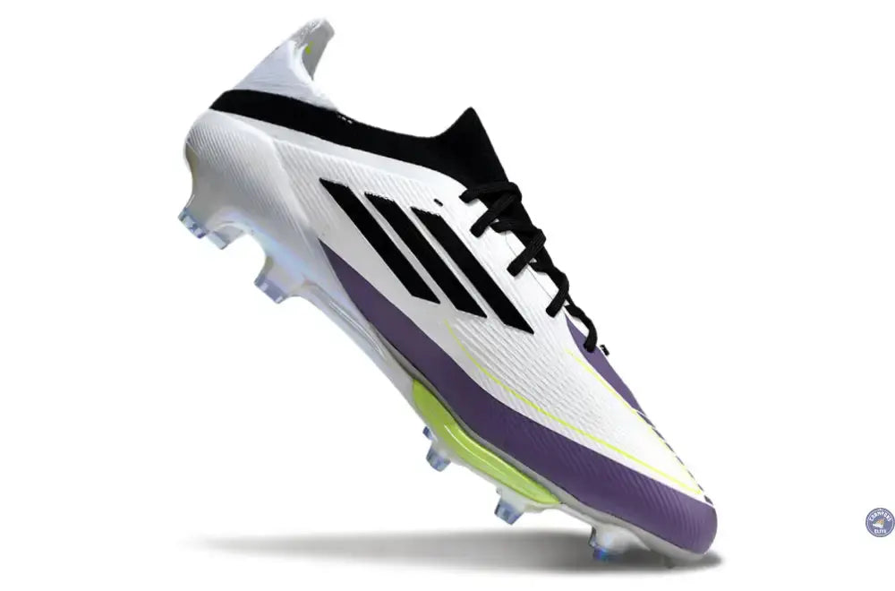 Image of F50 + Lacets FG Triunfo Estelar - Blanc/Noir/Violet