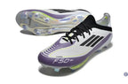F50 + Lacets FG Triunfo Estelar - Blanc/Noir/Violet