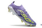 F50 + Lacets FG - Violet/Jaune Fluo/Gris