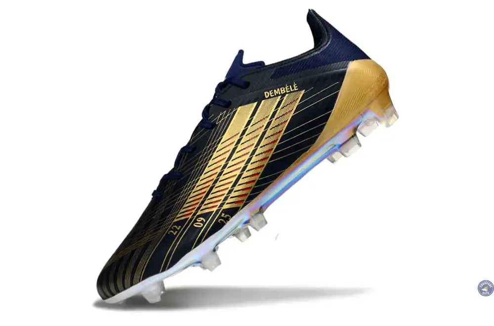 F50 Languette édition speciale OUSMANE DEMBÉLÉ BALLON D’OR - BLEU FONCÉ/OR
