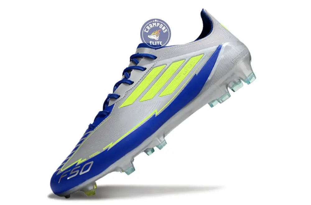 Image of F50 Languette FG - Argenté/Jaune Fluo/Bleu