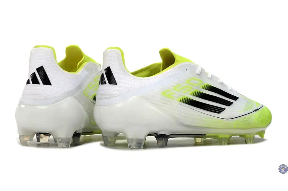 Image of F50 Languette FG - Blanc/Jaune Fluo/Noir