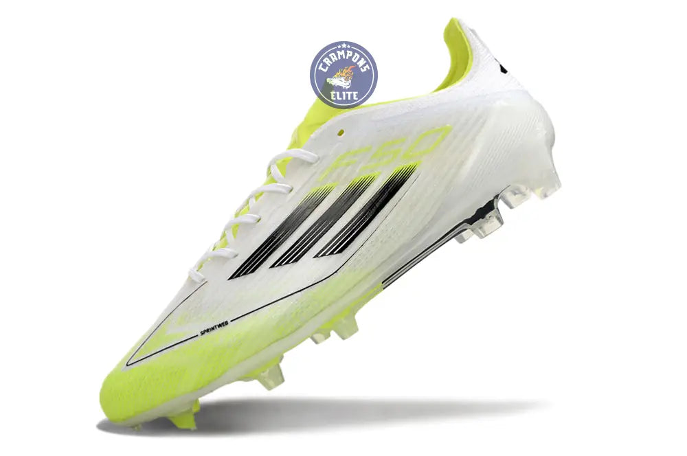 Image of F50 Languette FG - Blanc/Jaune Fluo/Noir