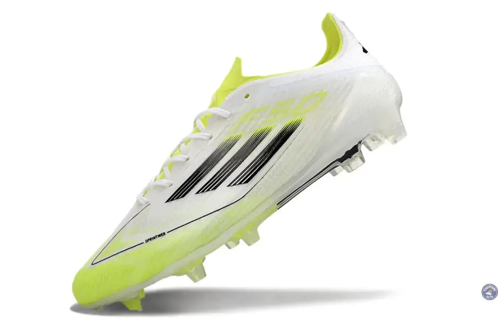 Image of F50 Languette FG - Blanc/Jaune Fluo/Noir