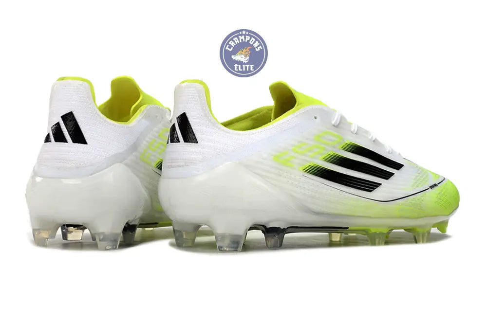F50 Languette FG - Blanc/Jaune Fluo/Noir