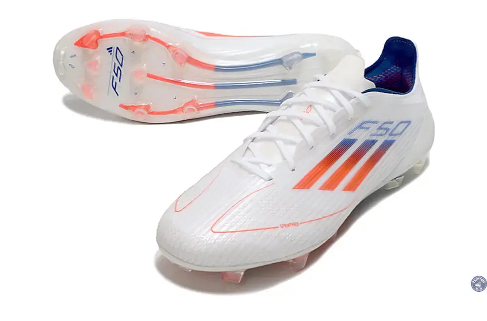 Image of F50 Languette FG - Blanc/Orange/Bleu