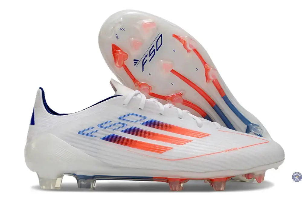Image of F50 Languette FG - Blanc/Orange/Bleu