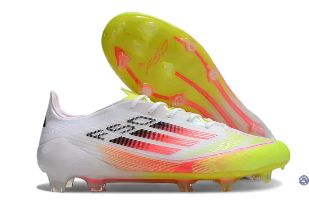 Image of F50 Languette FG - Blanc/Orange/Rose/Jaune Fluo/Noir