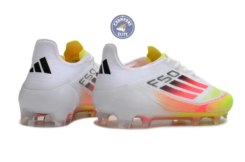 Image of F50 Languette FG - Blanc/Orange/Rose/Jaune Fluo/Noir