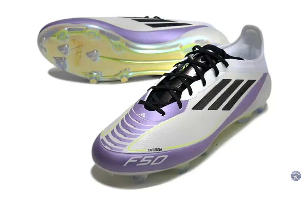 Image of F50 Languette FG - Blanc/Violet/Noir/Jaune Fluo
