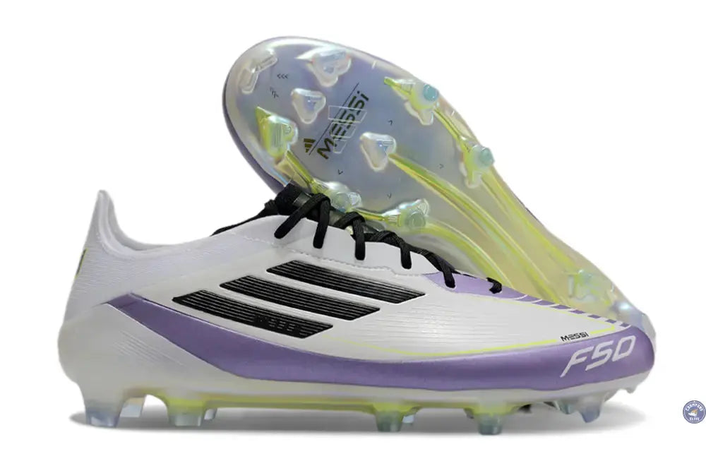 Image of F50 Languette FG - Blanc/Violet/Noir/Jaune Fluo