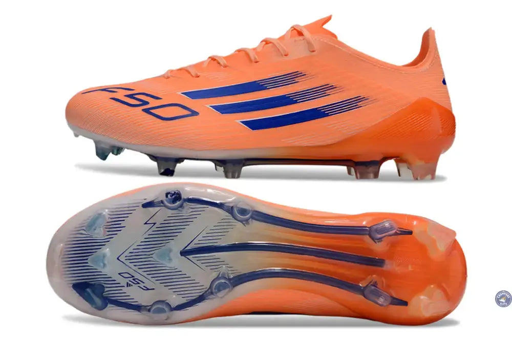 Image of F50 Languette FG Coral Blaze - Orange/Bleu