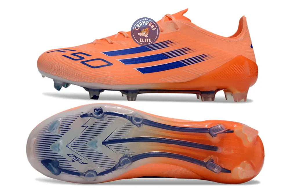 Image of F50 Languette FG Coral Blaze - Orange/Bleu