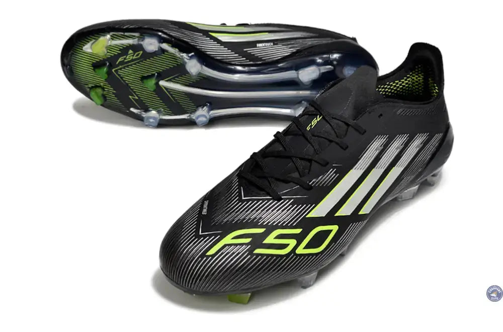 Image of F50 Languette FG - Noir/Blanc/Jaune Fluo