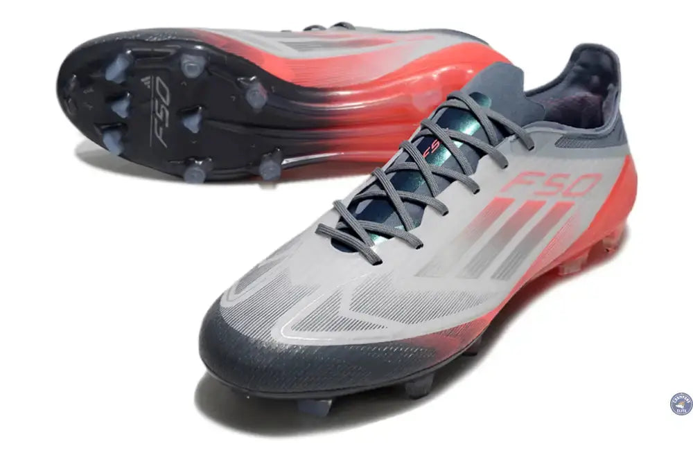 F50 Languette FG - Gris/Noir/Rouge