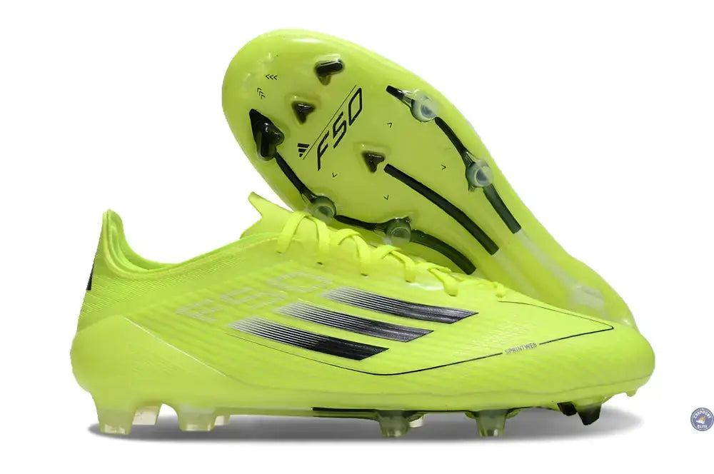 F50 Languette FG - Jaune Fluo/Noir