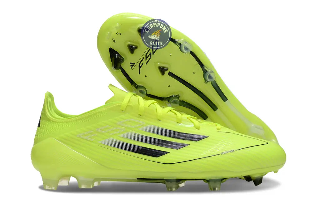 Image of F50 Languette FG - Jaune Fluo/Noir