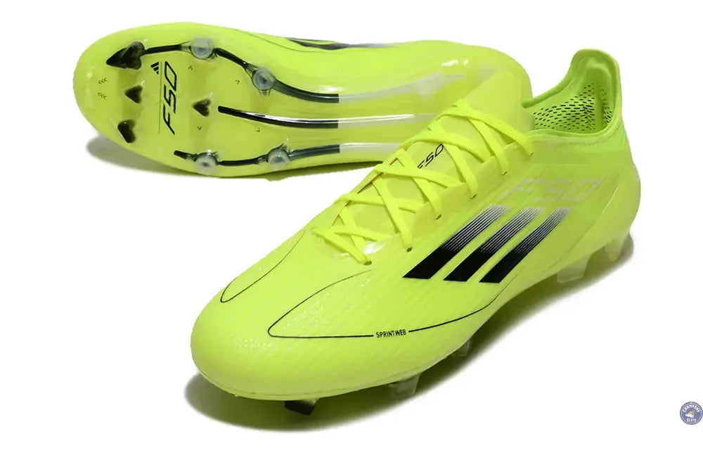 Image of F50 Languette FG - Jaune Fluo/Noir
