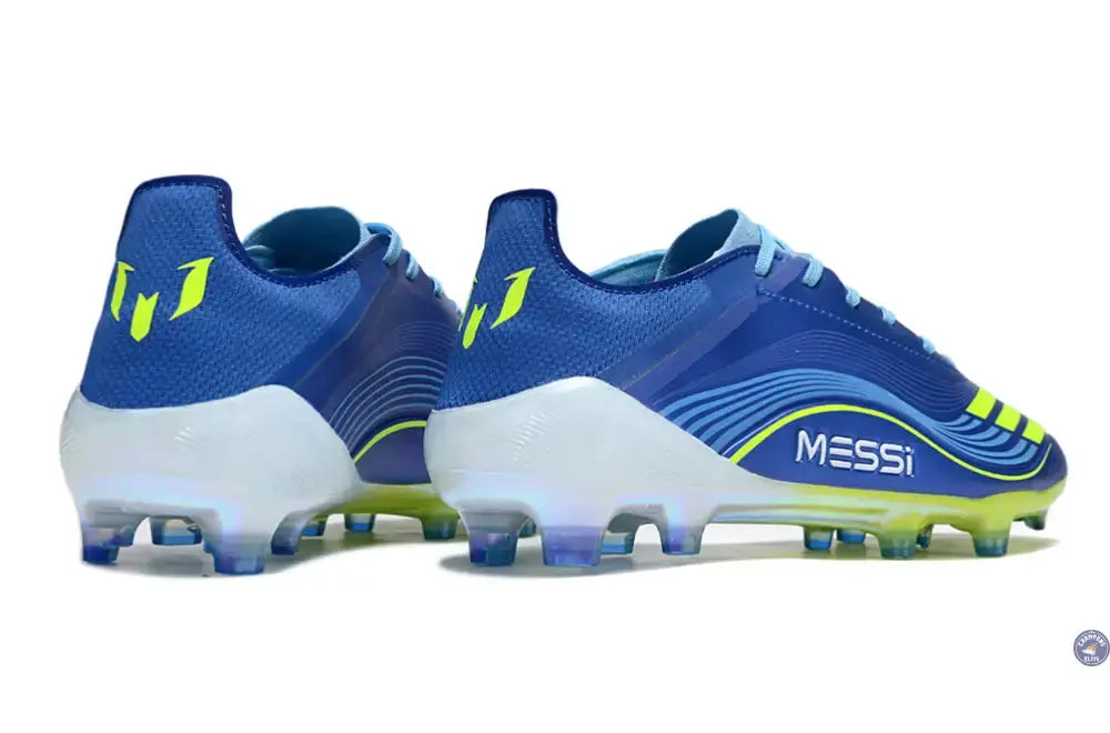 F50 Languette FG Messi - Bleu/Jaune
