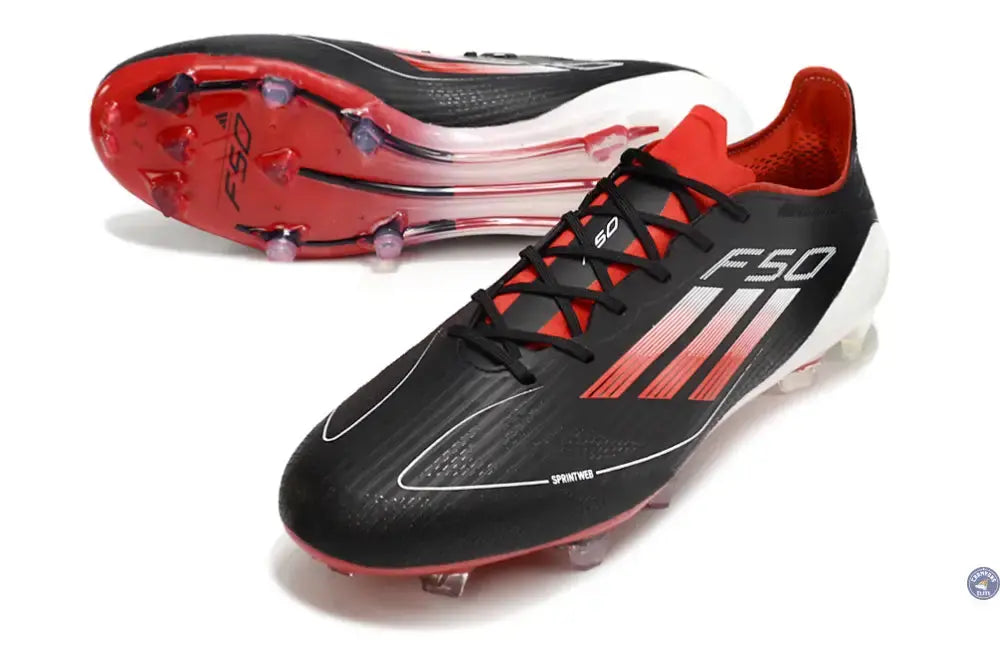 F50 Languette FG - Noir/Rouge/Blanc