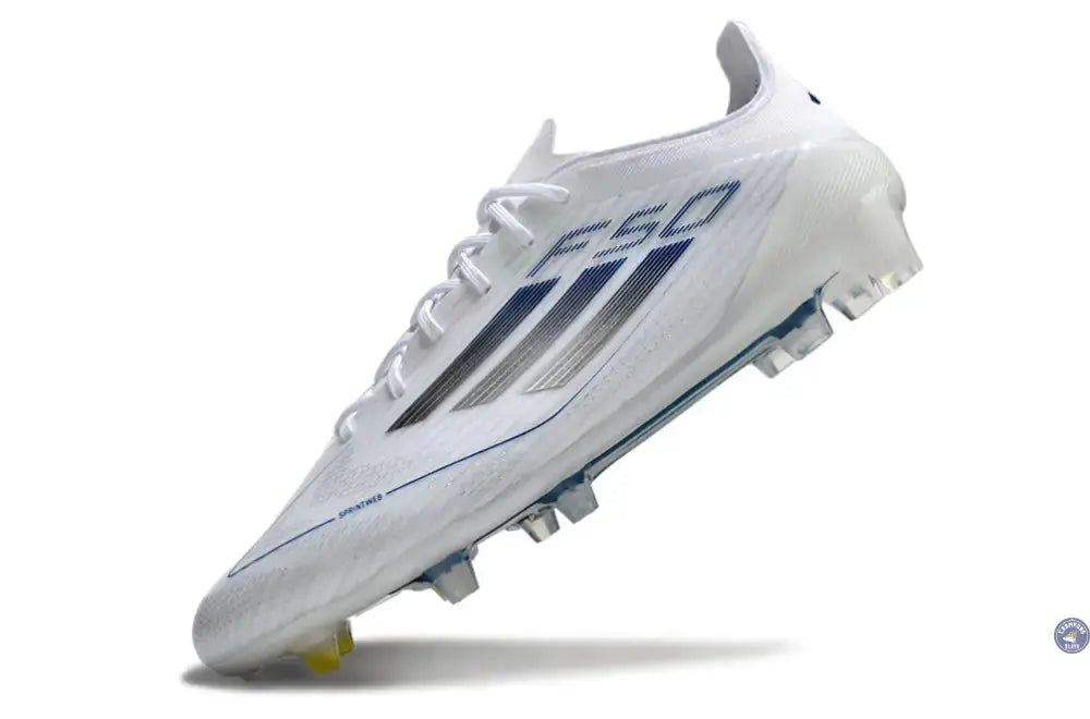 F50 Languette FG - Blanc/Argenté/Bleu