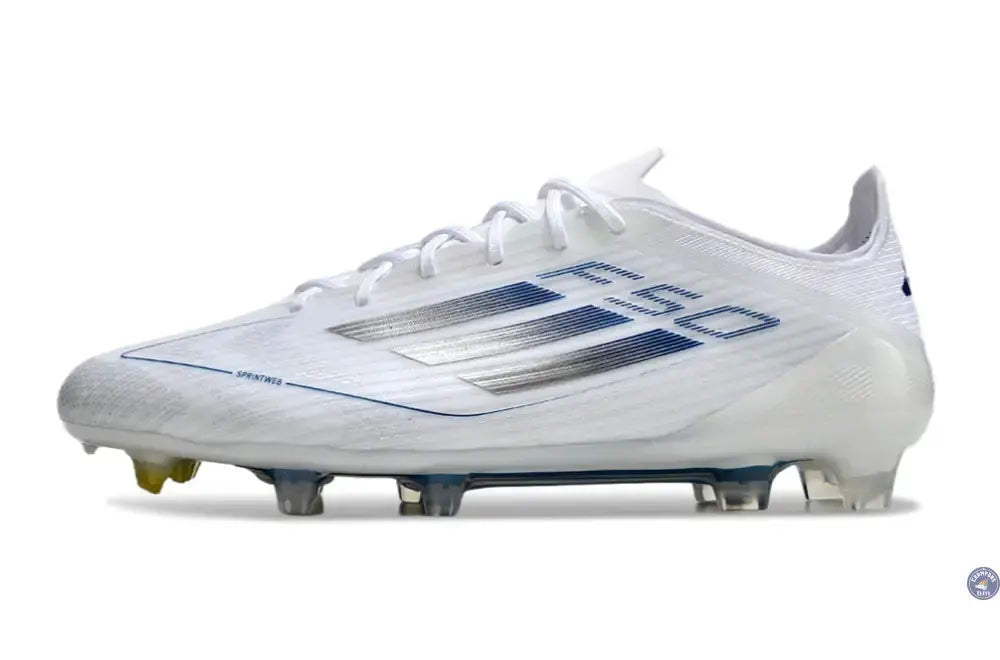 F50 Languette FG - Blanc/Argenté/Bleu