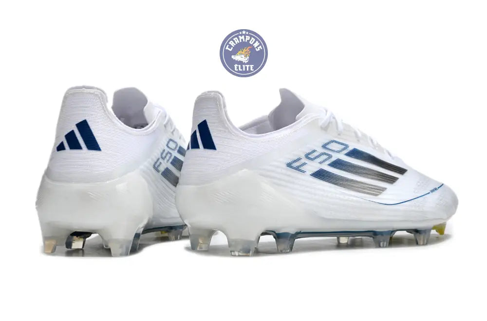 Image of F50 Languette FG - Blanc/Argenté/Bleu
