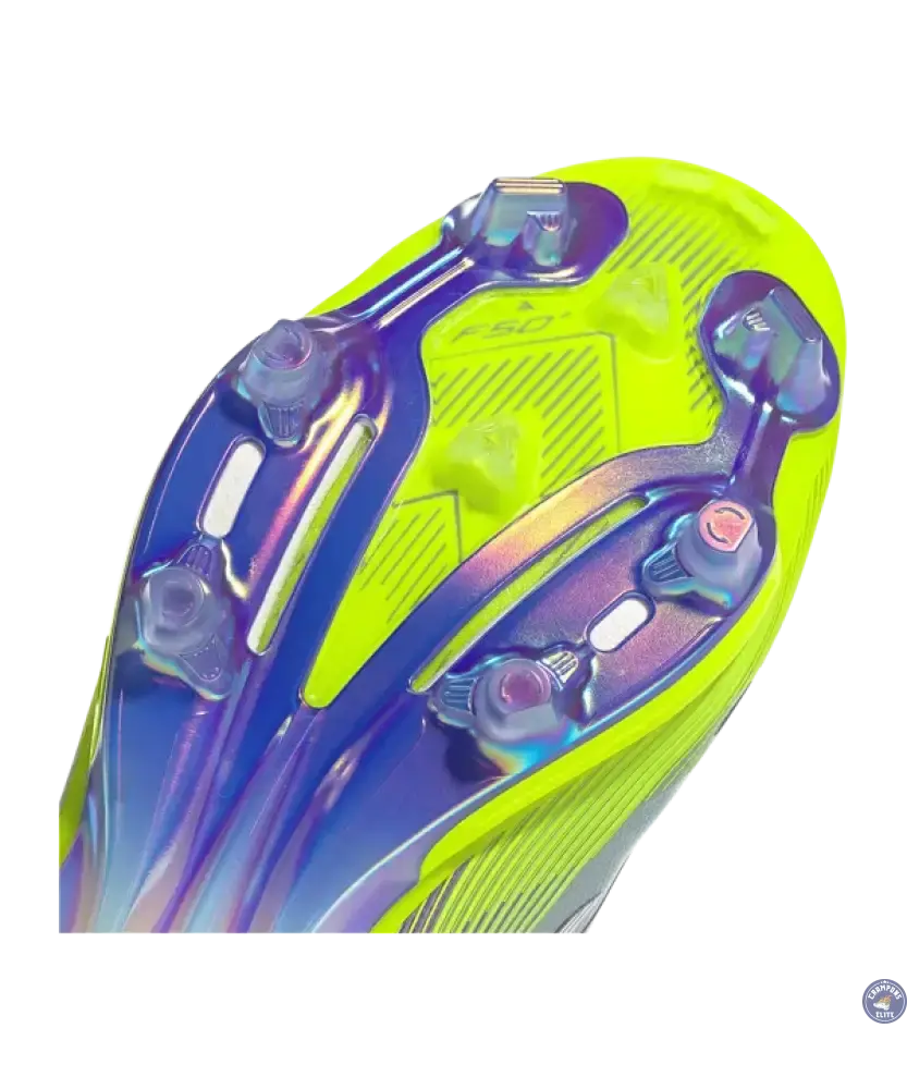 F50 + Languette FG Radiant Blaze - Violet/Blanc/Vert