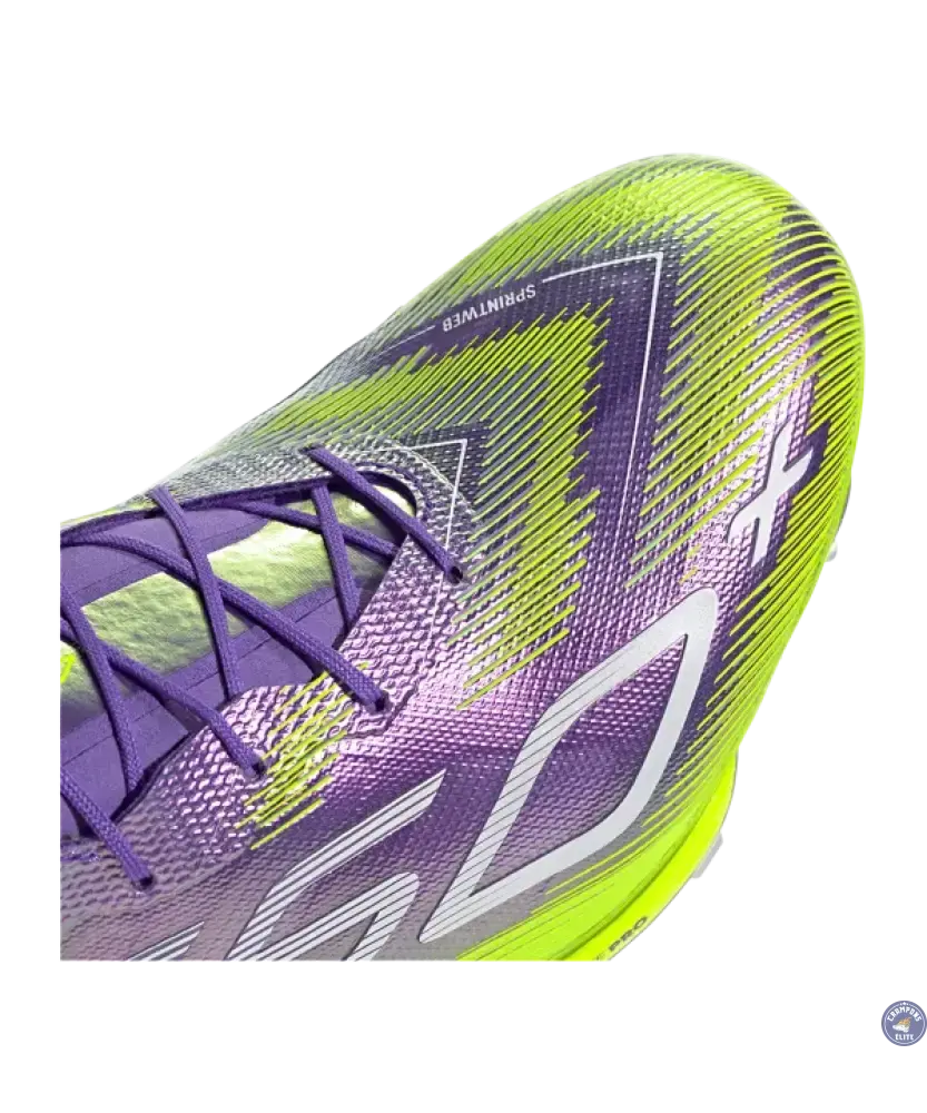 Image of F50 + Languette FG Radiant Blaze - Violet/Blanc/Vert
