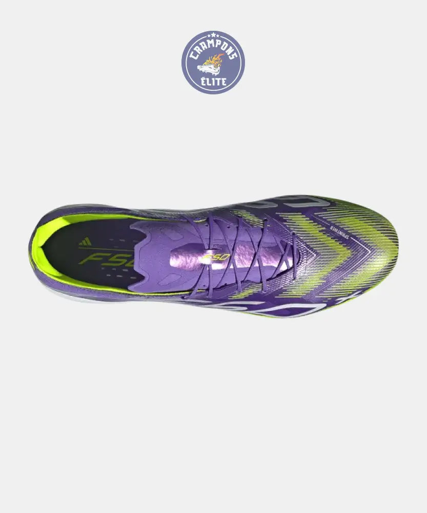 Image of F50 + Languette FG Radiant Blaze - Violet/Blanc/Vert
