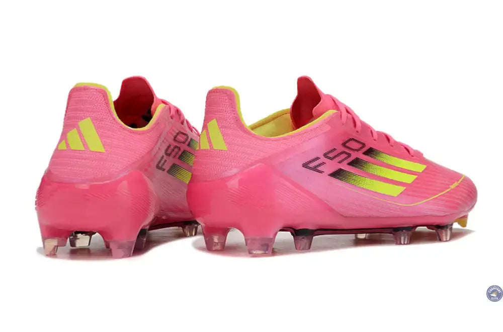 F50 Languette FG - Rose/Jaune Fluo/Noir