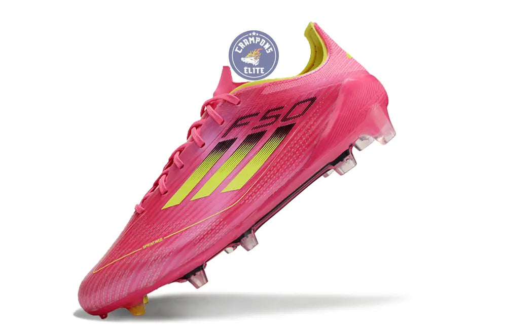 Image of F50 Languette FG - Rose/Jaune Fluo/Noir