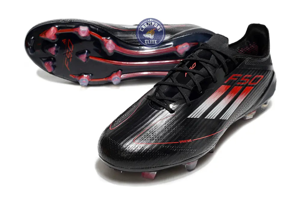 Image of F50 Languette FG Stealth Victory - Noir/Argenté/Lucid Red