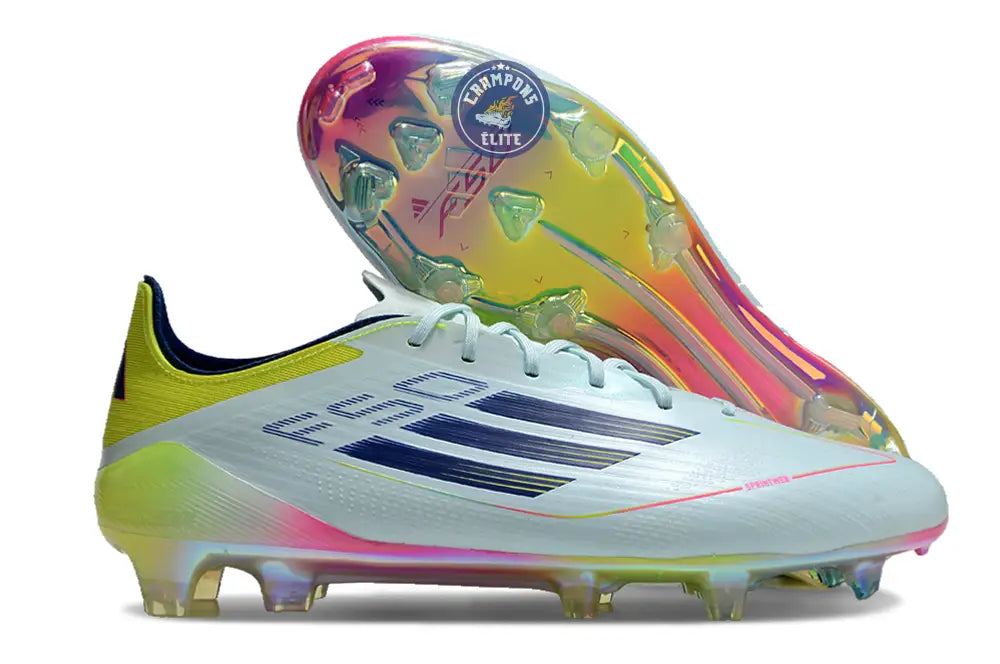 Image of F50 Languette FG Stellar Icon - Almost Blue/Bleu/Jaune