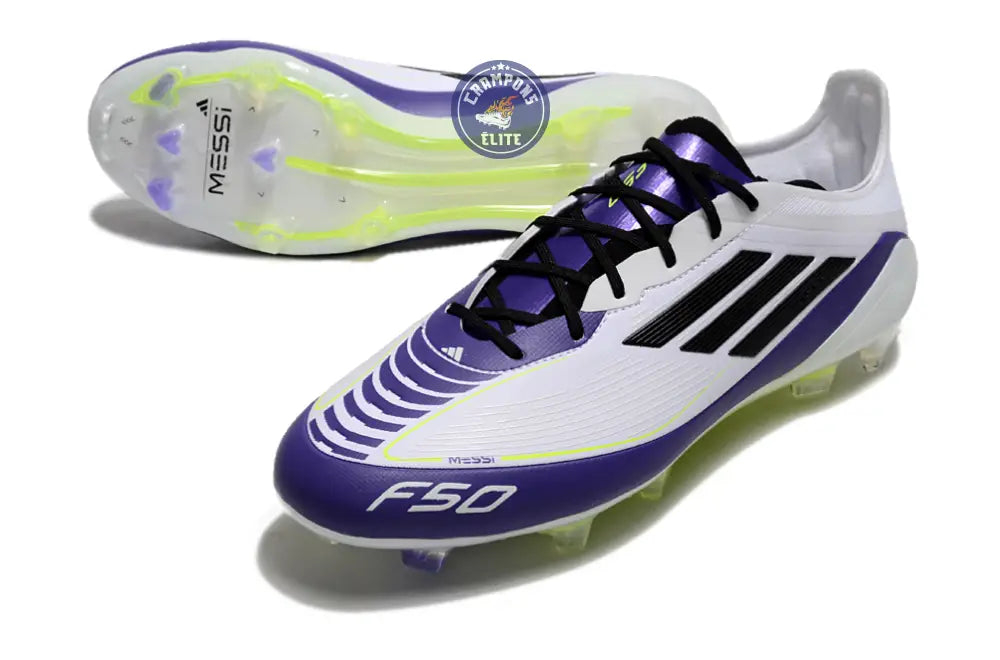 Image of F50 Languette FG Triunfo Estelar - Blanc/Noir/Violet