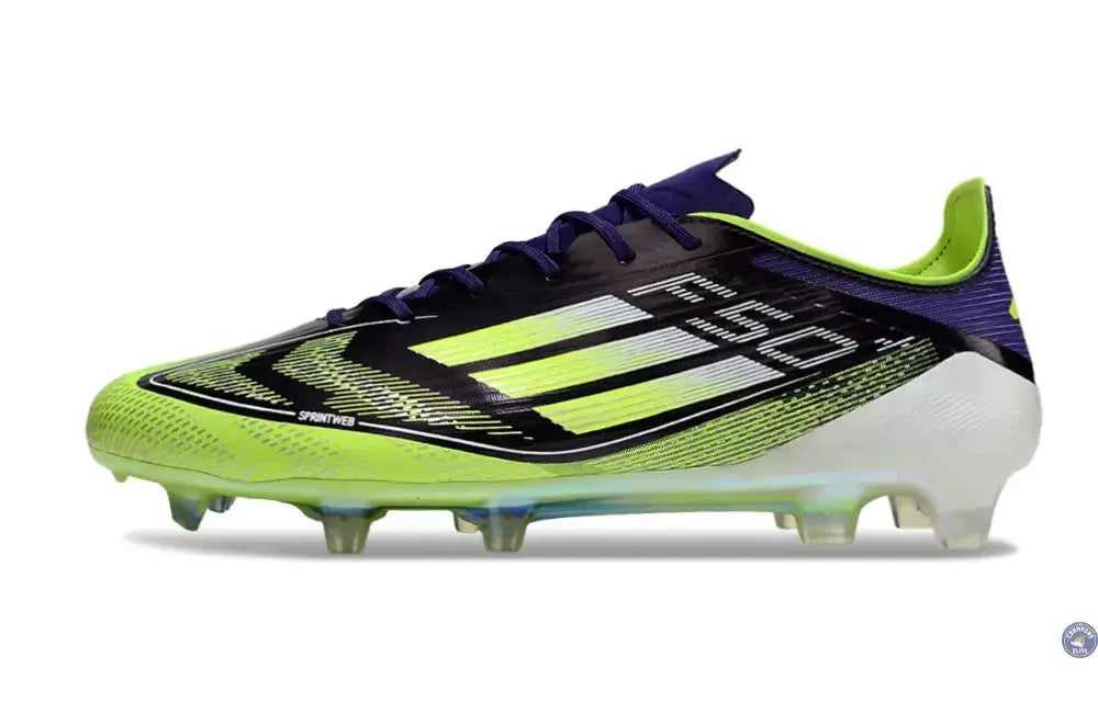 F50 Languette FG - Violet/Jaune Fluo/Blanc