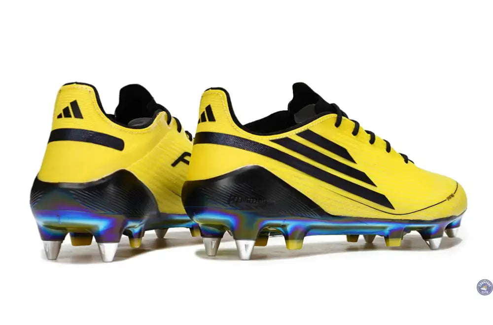 Image of F50 Languette SG Adizero 2010 FG Remake - Jaune/Noir ÉDITION LIMITÉE