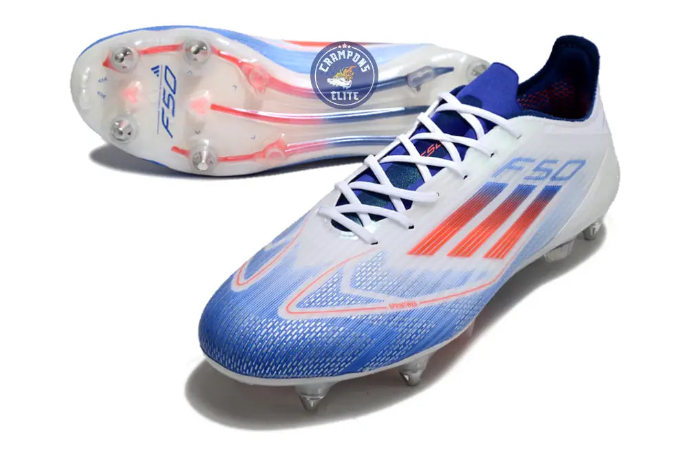 F50 Languette SG Advancement - Blanc/Rouge/Bleu