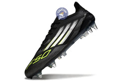 Image of F50 Languette SG - Noir/Jaune Fluo/Argenté