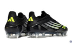 F50 Languette SG - Noir/Jaune Fluo/Argenté
