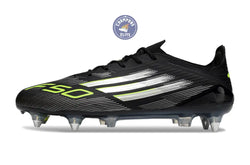 Image of F50 Languette SG - Noir/Jaune Fluo/Argenté