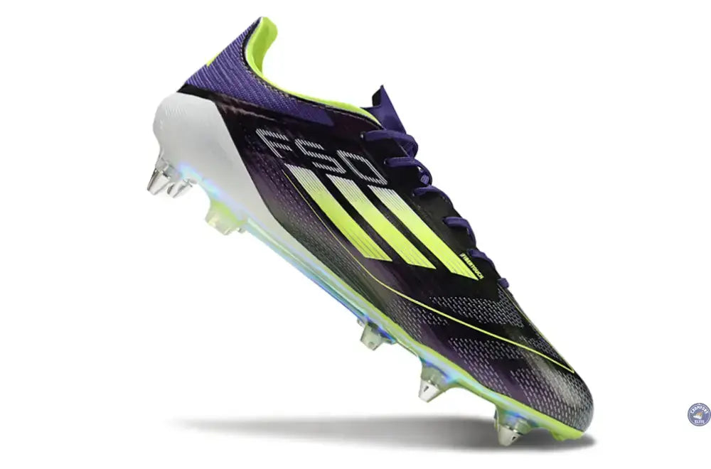 Image of F50 Languette SG Fast Reborn - Violet/Blanc/Vert ÉDITION LIMITÉE